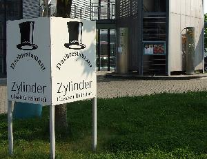 Dachrestaurant Zylinder